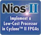 Implement a Low-Cost Processor in Cycloneâ„¢ II FPGAs
